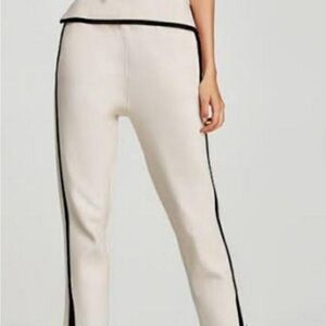 Zara Knitwear Collection Lagenlook Soft and Cozy Knit Cropped Pull-On Pants M H